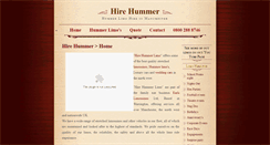Desktop Screenshot of hirehummer.co.uk